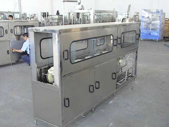 19L / Máquina de rellenar del agua plástica del barril de 5 galones con el sistema auto del cargamento 1