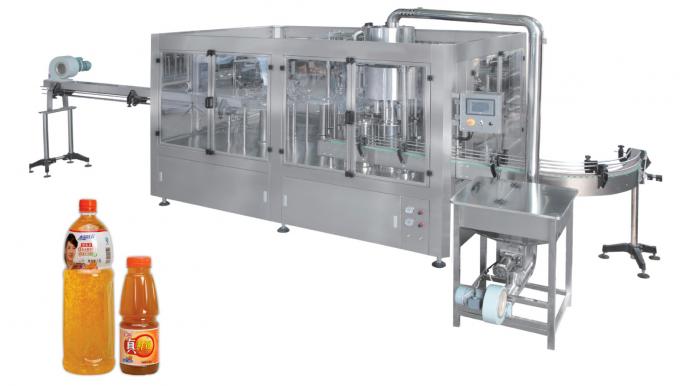 Fruta Juice Hot Filling Packaging Machine que procesa el ³ embotellador de los 0.6m/2500kg mínimo 1