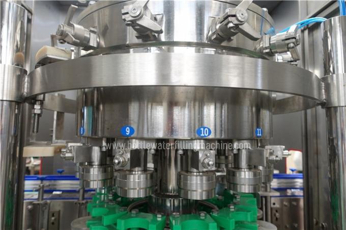 Regulación de aluminio de la velocidad de Tin Can Filling Machine Stepless de las cabezas SUS304 12 2