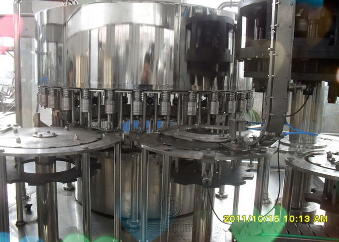 Máquina de rellenar del zumo de fruta con el PLC del sistema Siemens del CIP aumentado 2