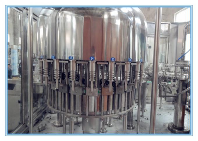 Máquina de rellenar de naranja del jugo blanco plateado del zumo con 4000 capacidades de producción de Bph 2