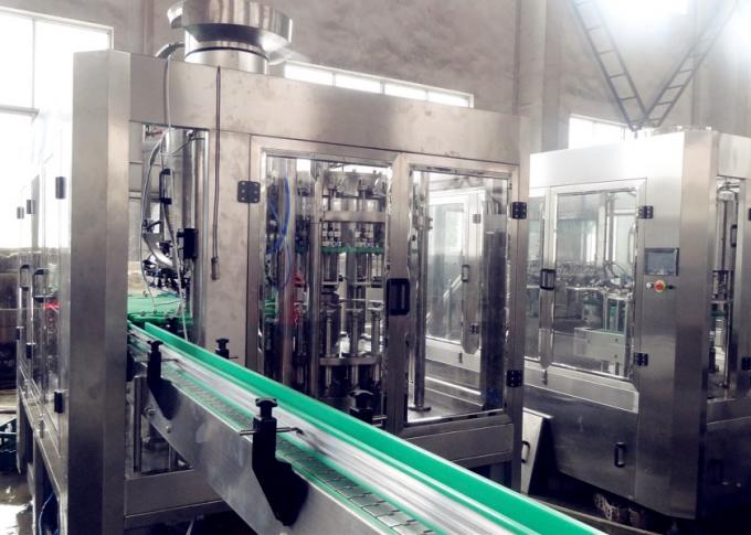 máquina de rellenar carbonatada de la bebida de la botella de cristal 3000kg con control de la pantalla táctil 0