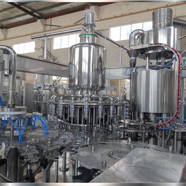 CE/SGS 3 rotatorios en 1 cadena de producción del jugo 6000 botellas por hora 1