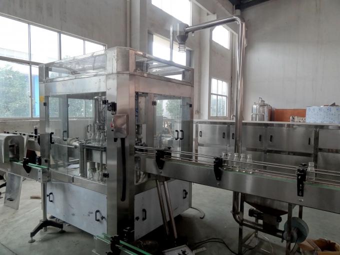 Cadena de leche del vidrio de embotellado de producción aséptico de la máquina/del embotellamiento categoría alimenticia SS304 0