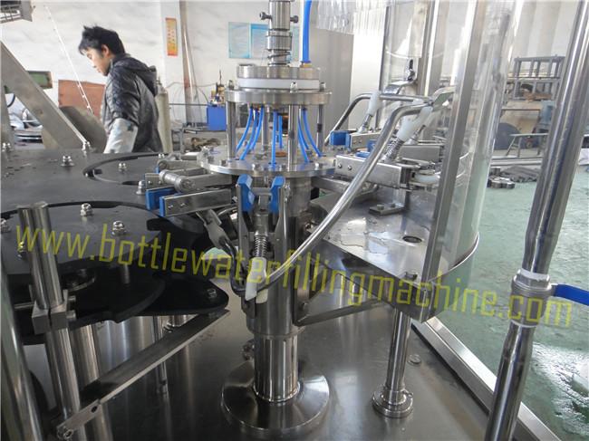 Máquina de rellenar modificada para requisitos particulares del jugo de maíz 3 in1/equipo de relleno de la bebida 0