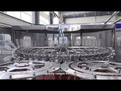 Máquina automática de llenado y tapado de enjuague de jugo de fruta RCGF50-50-15