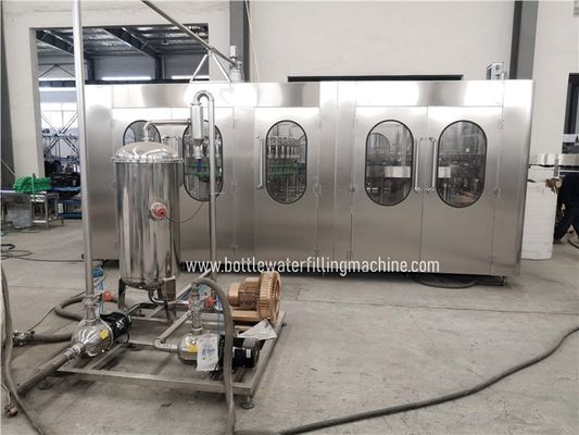 3 In 1 Monoblock Isobaric  24bpm Bottle Filling Machine