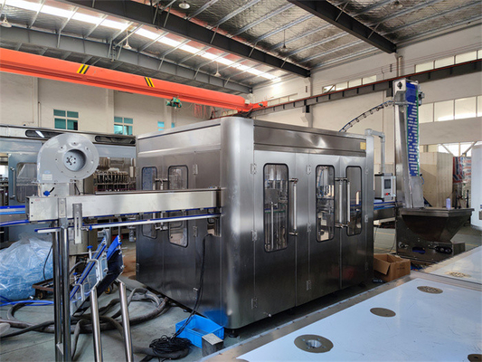 10000BPH Bottle Water Production Machine , 500ml Drinking Water Filling Machine