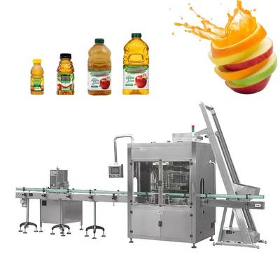 Fruta Juice Hot Filling Packaging Machine que procesa el ³ embotellador de los 0.6m/2500kg mínimo