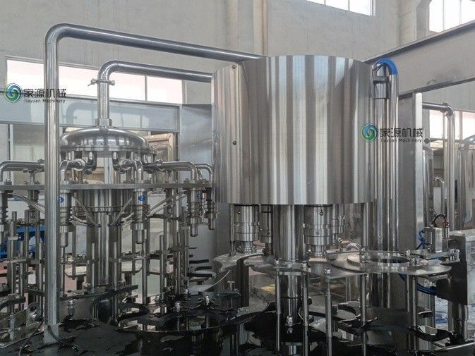 Máquina que capsula de relleno del fregado de la máquina de rellenar/de las botellas de la instalación de producción del agua mineral 2